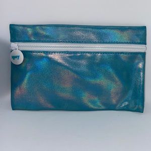 💄3 for $20 💄Ipsy Cosmetic Blue Holo Cosmetic / Accessories Bag